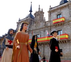 fiestas-encina-gigantes Gigantes y cabezudos fiestas de la Encina
