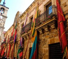 fiestas-encina-pendones Pendonas en las Fiestas de la Encina